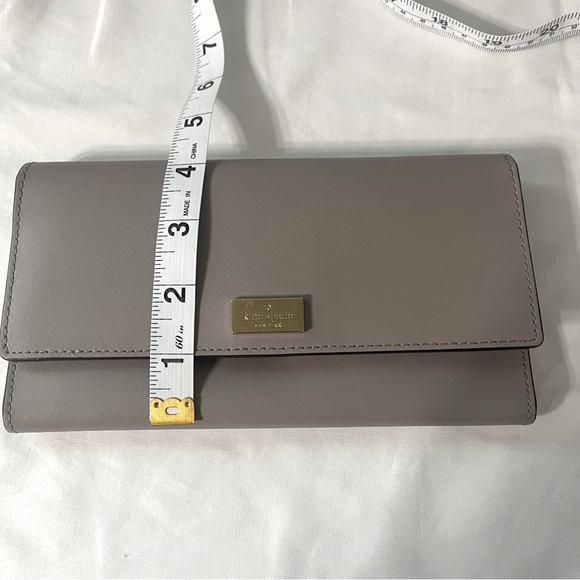 EUC Kate Spade Long Foldover Wallet - Picture 7 of 8